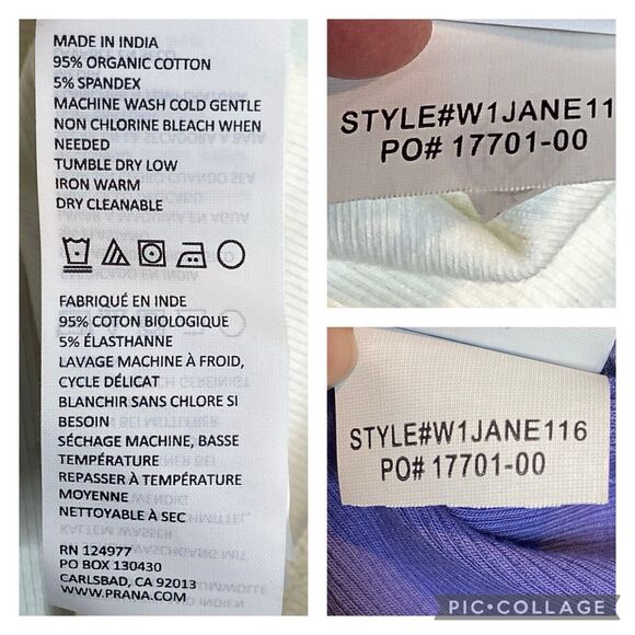 Prana Ribbed Jane Tank Top Womens L Set Of 2 Athleisure Yoga Minimalist Layering - Picture 5 of 10